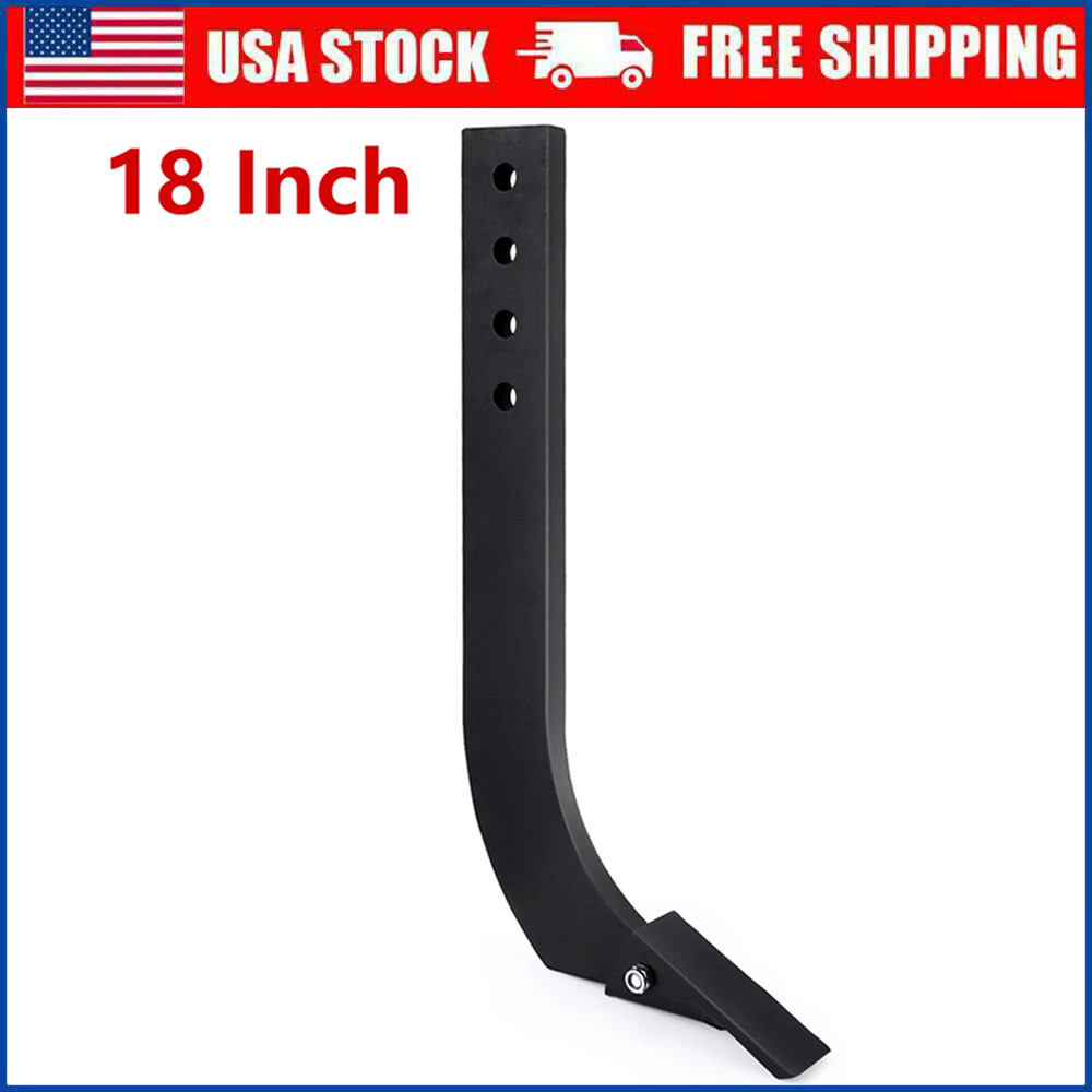 18″ Ripper Box Blade Shank w/ Black Powder Anti-Rust Finish for Plowing,Digging