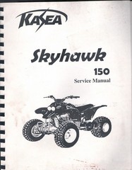 Kasea Skyhawk 150 cc Service Manual ATV All-Terrain Vehicle MN2651