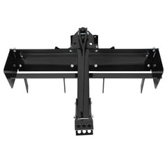 40″ Steel Adjustable Behind Box Scraper For Lawn Garden Tractors