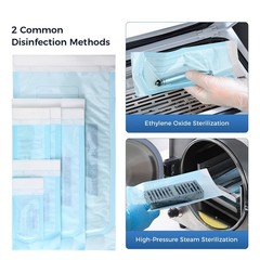 200pcs/Box Dental Self Sterilization Pouches Pouch Autoclave Sterilizer Bags