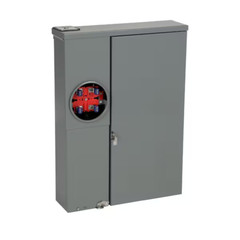 SQUARE D SC816F200PS HOMELINE 200 AMP METER BREAKER PANEL