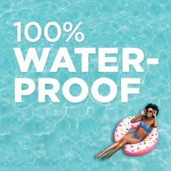 BAND-AID Brand Water Block Flex 100% Waterproof 20 Count (Pack of 1), Nude