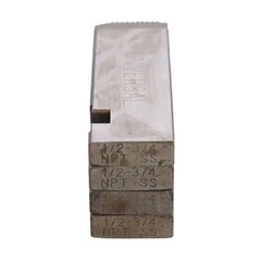 Steel Dragon Tools® 47745 1/2″-3/4″ Alloy RH NPT Pipe Dies fits RIDGID® 811A