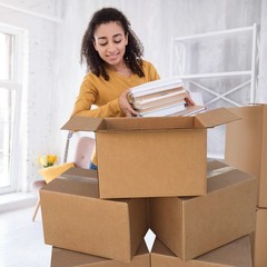 UOFFICE Corrugated Boxes 16 x 12 x 12″ Bundle of 25 Shipping Boxes