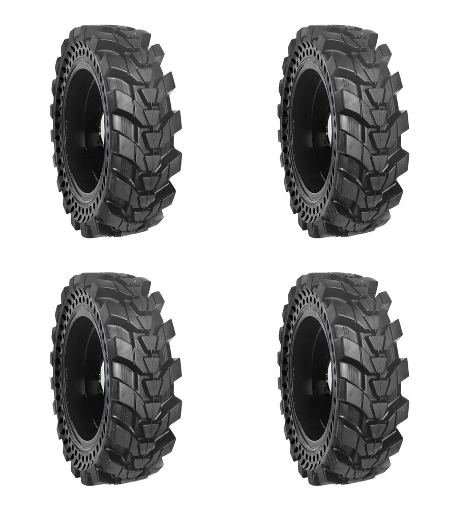 TNT 33X12-20 (12×16.5) Heavy Duty SSK08 -Pre-Mounted Solid Skid Steer Tires