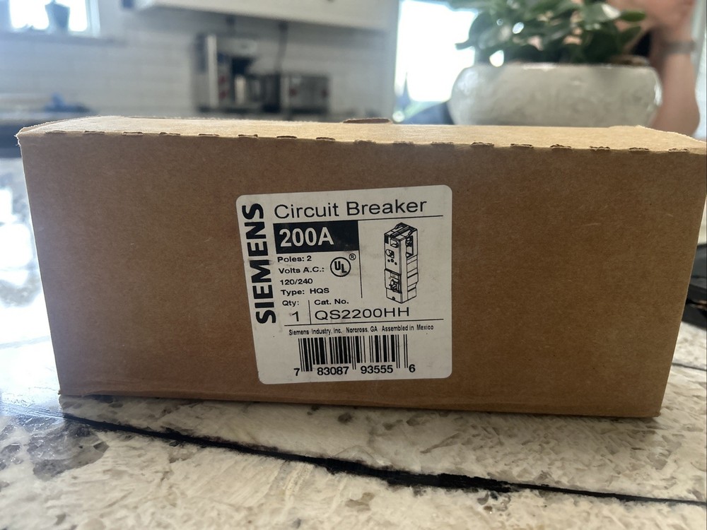 Siemens QS2200H 200A 240V Main Breaker