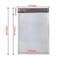 6″ x 9″ Poly Self Seal Bubble Mailer Padded Envelope #0 100,250, 500,1000