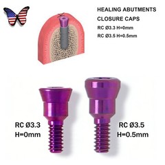 US Implant Accessories Healing Closure Abutment Fit Straumann ITI Dental Clinic