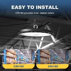 100W UFO Led High Bay Light Warehouse Factory Commercial Industrial Shop Light