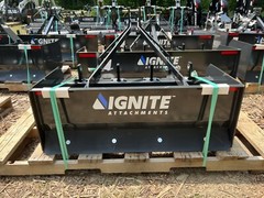 NEW 4 ft Box Blade FREE SHIPPING Tractor 3PT Attachment (Heavy Duty Made In USA)