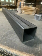 Steel Square Tube 4″ x 4″ x 10″ Long x 3/16″ Wall (0.188″)