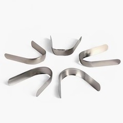 30pcs Dental Tofflemire Contoured Matrices Bands Stainless Premolar Matrix Bands