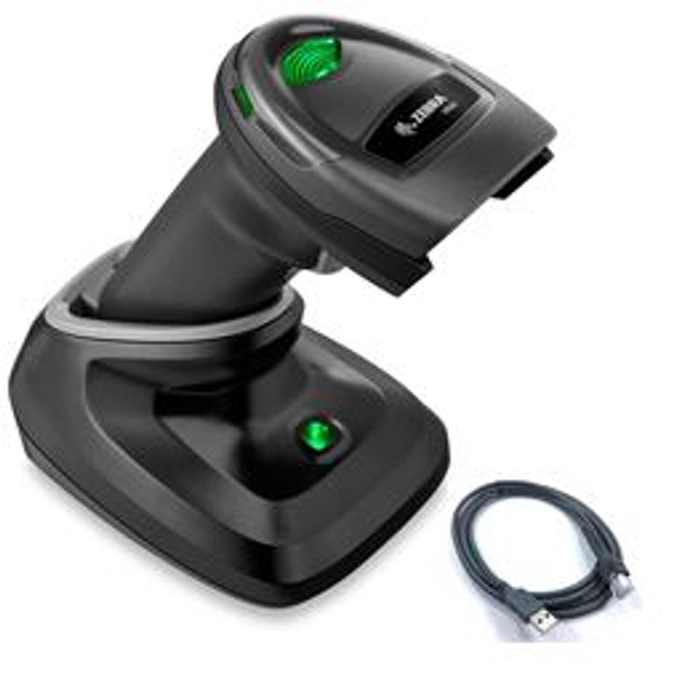 Zebra DS2278 Barcode Scanner Wireless Kit 1D/2D / 30ft Range – Brand New