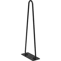 Horizontal Mount Cone Holder, Carbon Steel, 22 In Height, 6 7/8 In Length, 2.25