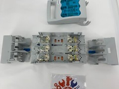 Wohner LTS-00 33198 NH Fuse Disconnect Switch Size-00 160A 3P Panel Mounting