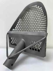 Titanium Sand Scoop Beach Metal Detecting Tool Shovel Sifter Digging Titan