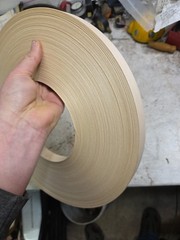 Birch 7/8” X 500′ Roll Wood Veneer Edge Banding NO GLUE