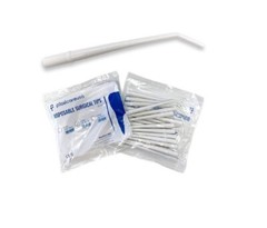 Surgical Aspirator Tips White Medium 1/8″ Dental Suction Saliva 25 pcs
