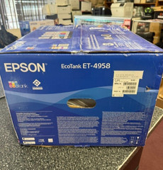 Epson ET-4958 EcoTank Wireless All-in-One Color Supertank Printer, C11CL40203