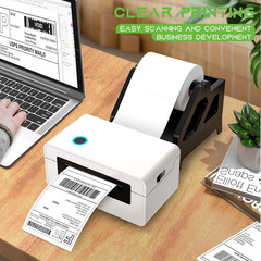 4X6 Direct Thermal Shipping Labels – 4 Rolls of 450 Labels/Roll, Compatible w…