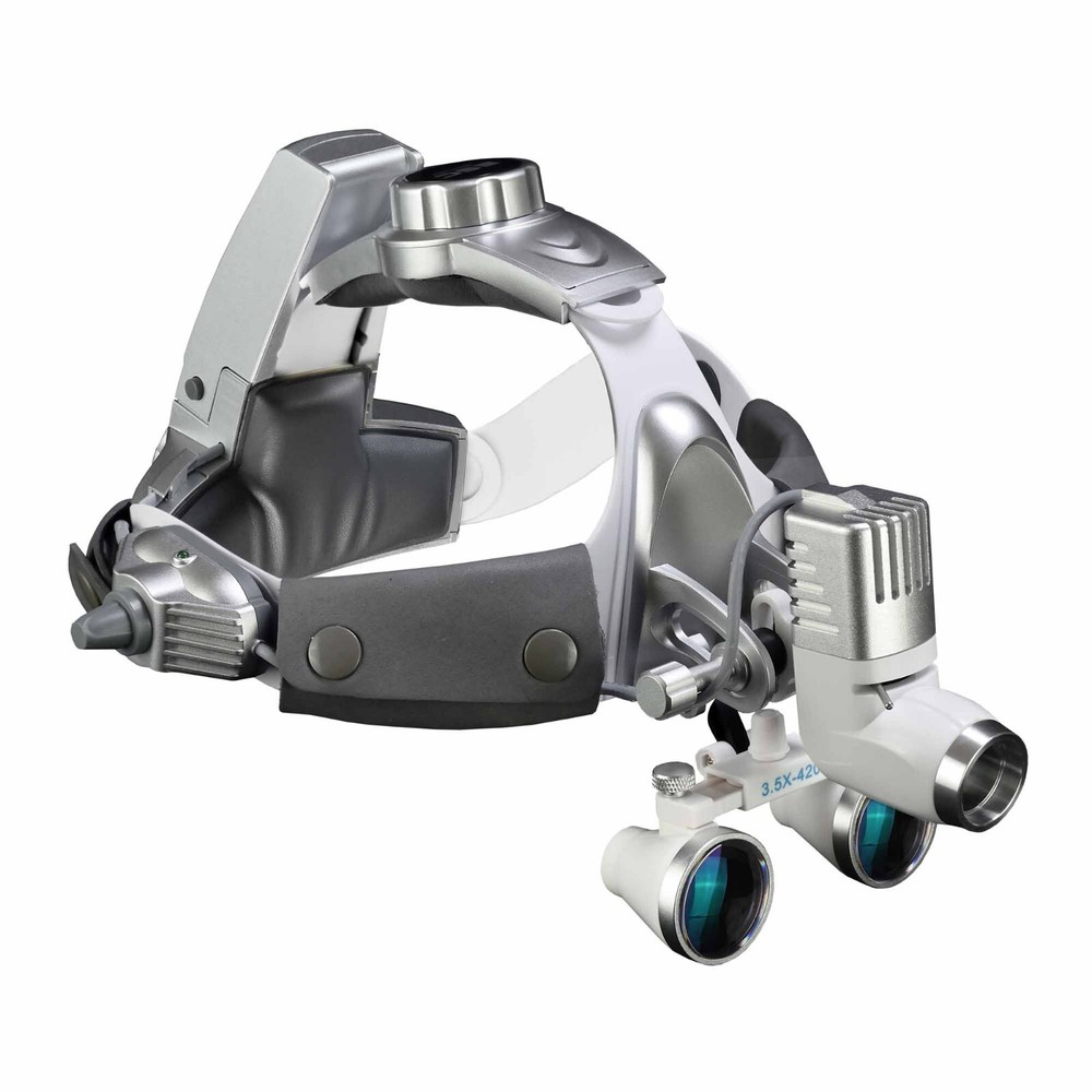 Surgical Head light with Magnifying Loupes for Dental and Ent with Led Headlight