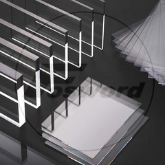 Clear Acrylics Sheets Cut To Size Hard Plastic Plate 100 -300mm Thick 1mm -20mm
