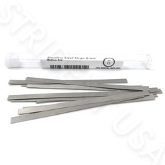 Stainless Steel Metal Dental Polishing Strips -Medium Grit – Multiple Sizes