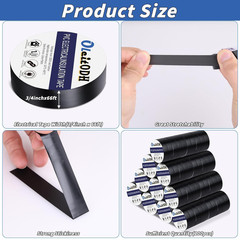 100 Rolls Black Electrical Tape Bulk 3/4 Inch X 66Ft, Waterproof Vinyl Electric