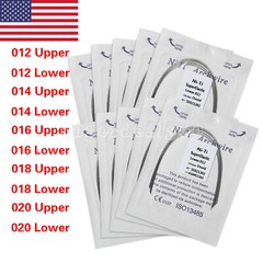 1/10packs Dental Orthodontic Brackets Braces /Supper Elastic Niti Arch Wires OR
