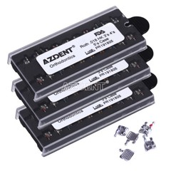 AZDENT Dental Ortho MIM Monoblock Bracket Braces Mini Roth MBT 018/ 022 Hook 345