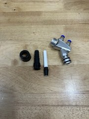 1L Fluidized Bed Powder Coat Hopper and Angle Pump