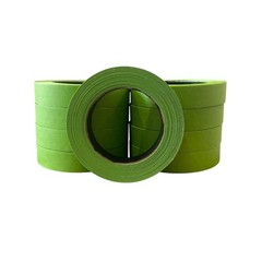 48 Rolls 1″ X 60 Yards Green Painters Masking Tape Quick Ship USA Made BLEMS