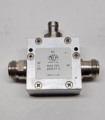 MECA 200N-FF-3, Bias Tee, .5-2.5GHz, 100VDC @ 7 amps max