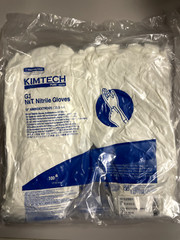 Kimtech G3 NXT Nitrile Gloves 62991 Ambidextrous White 12″ Small 100/Bag – New