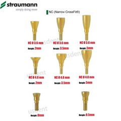 US Straumann Healing Abutment Cap/Closure Cover Screw NC & RC Platform Titanium