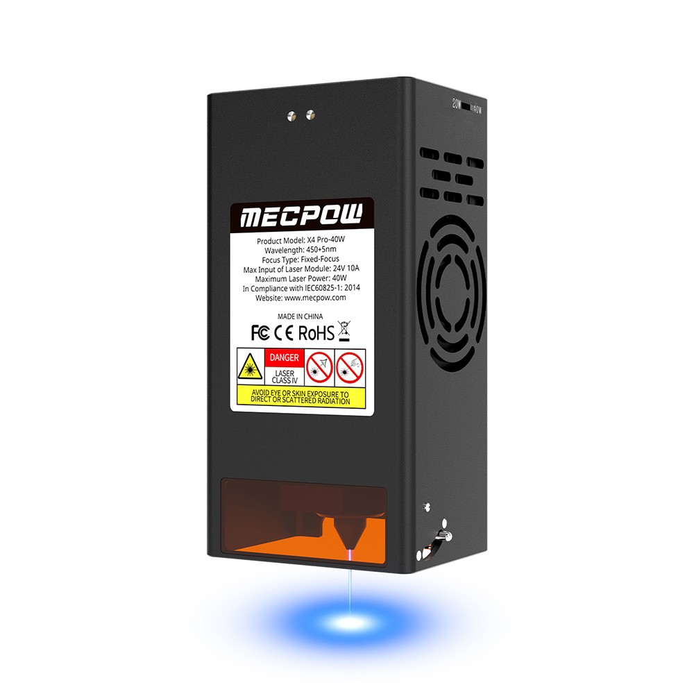 Mecpow B40W Laser Engraver Module for Laser Engraver,40W & 20W Cutting Head