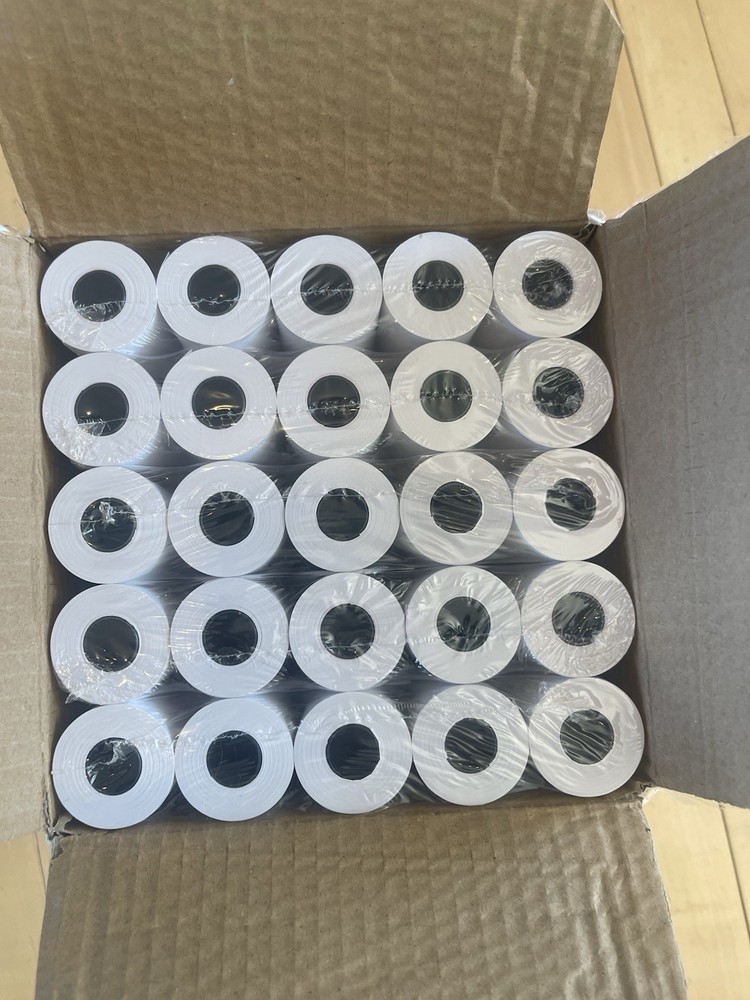 100 Rolls 2 1/4 x 50′ Thermal Paper Credit Card Cash Register POS Receipt Paper,