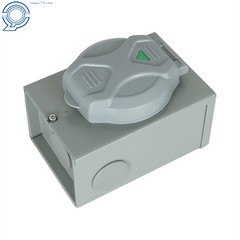 Upgraded 50 AMP Generator Power Inlet Box List Locking 3 Prong 125V Waterproof
