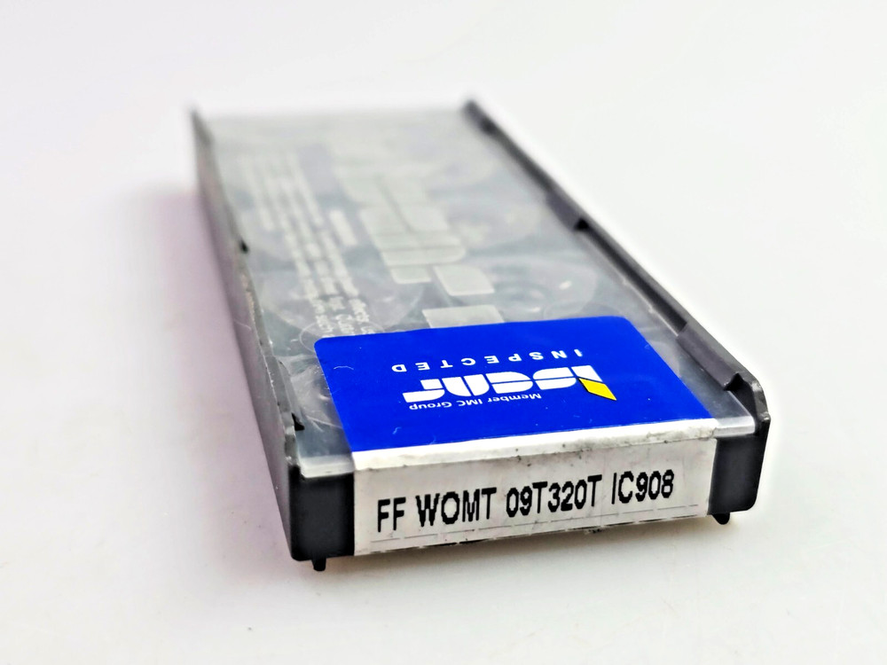 Iscar FF WOMT 09T320T IC908 Carbide Milling Inserts (Box of 10)