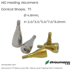 US Straumann Closure Screw Healing Abutment For ITI Bone Level BLT NC/RC Platfor