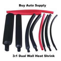 (25 6″ Pcs) 1/4″ / 6.4mm Red 3:1 Heat Shrink Tubing Adhesive Lined Dual Wall