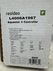 Honeywell L4006A1967 Aquastat Controller