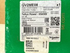 Schneider Elec GV2ME08 Motor Circuit Breaker 2.5-4A 3P