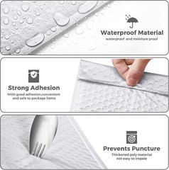 Bubble Mailers10.5×16 250pack Large Padded Envelopes 10.5×15 Mailing Bags White