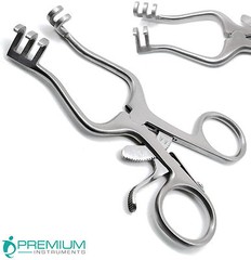 4 Pcs Weitlaner Retractors 4.5″, 5.5″, 6.5″, 7″ Blunt 3×4 Prongs Surgical Tools
