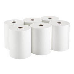 Georgia Pacific enMotion Paper Towel Rolls 10″ x 800′ White 1 Ply – 6 Rolls