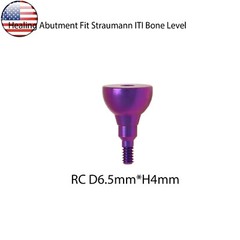 US Healing Cap Abutment RC NC Analog Cover Screw Titanium Fits Straumann ITI BLT