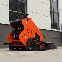 15HP Mini Skid Steer Loader Gasoline Crawler Hydraulic EPA Free Shipping USA