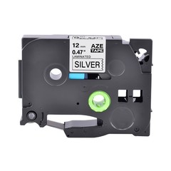 20x TZe-931 Black on Silver 1/2″ TZe Tapes Compatible For Brother PT Cube