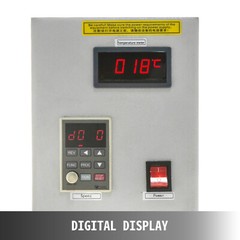 5L Jacketed Glass Reactor 110V Reaction Vessel 100w Digital 0-1200r/min US